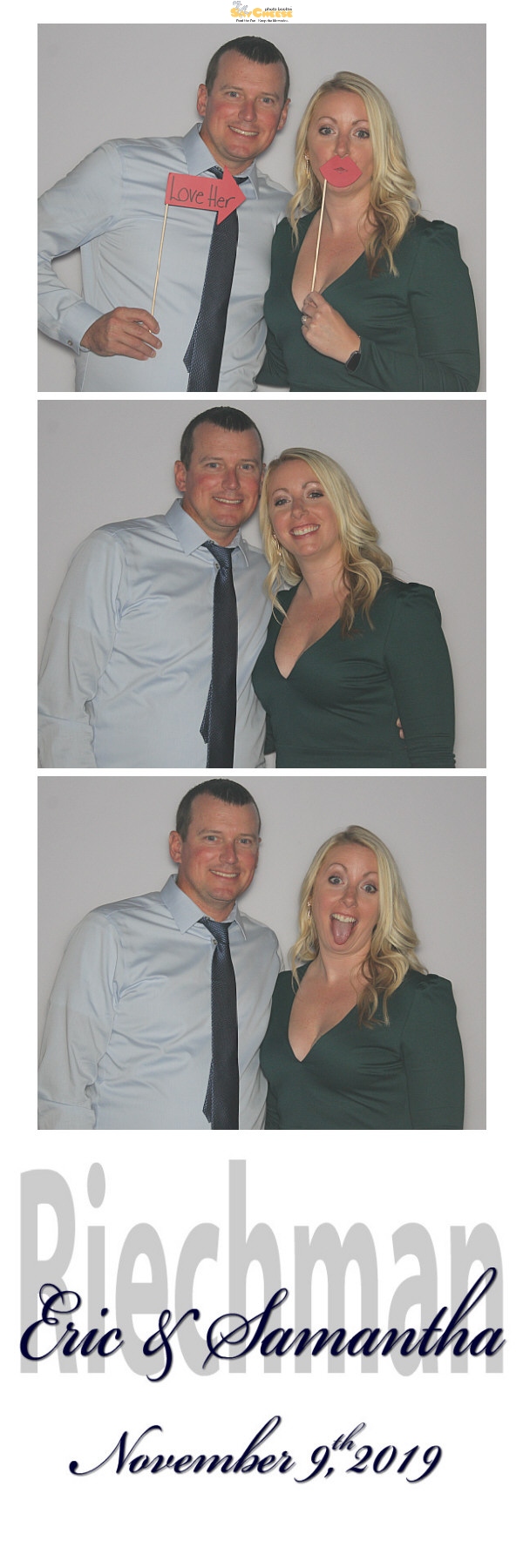 Huster / Riechman Wedding  | View more photos from the event at gallery.saycheesephotobooth.com/u/SayCheesePhotoBooth/Huster-Riechman-Wedding